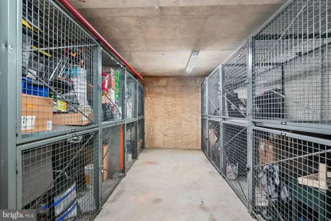 a view of storage and utility room