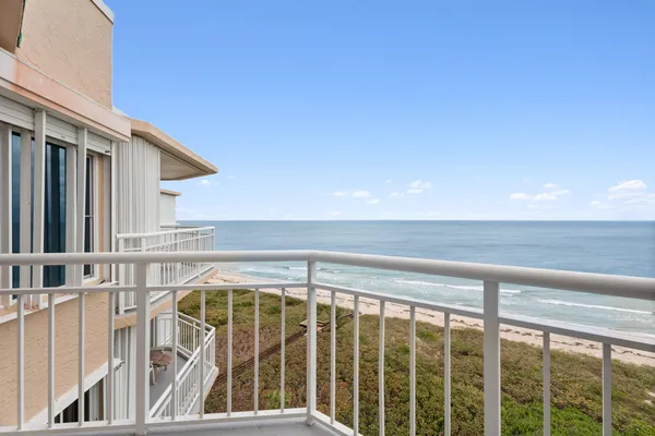 a view of front door