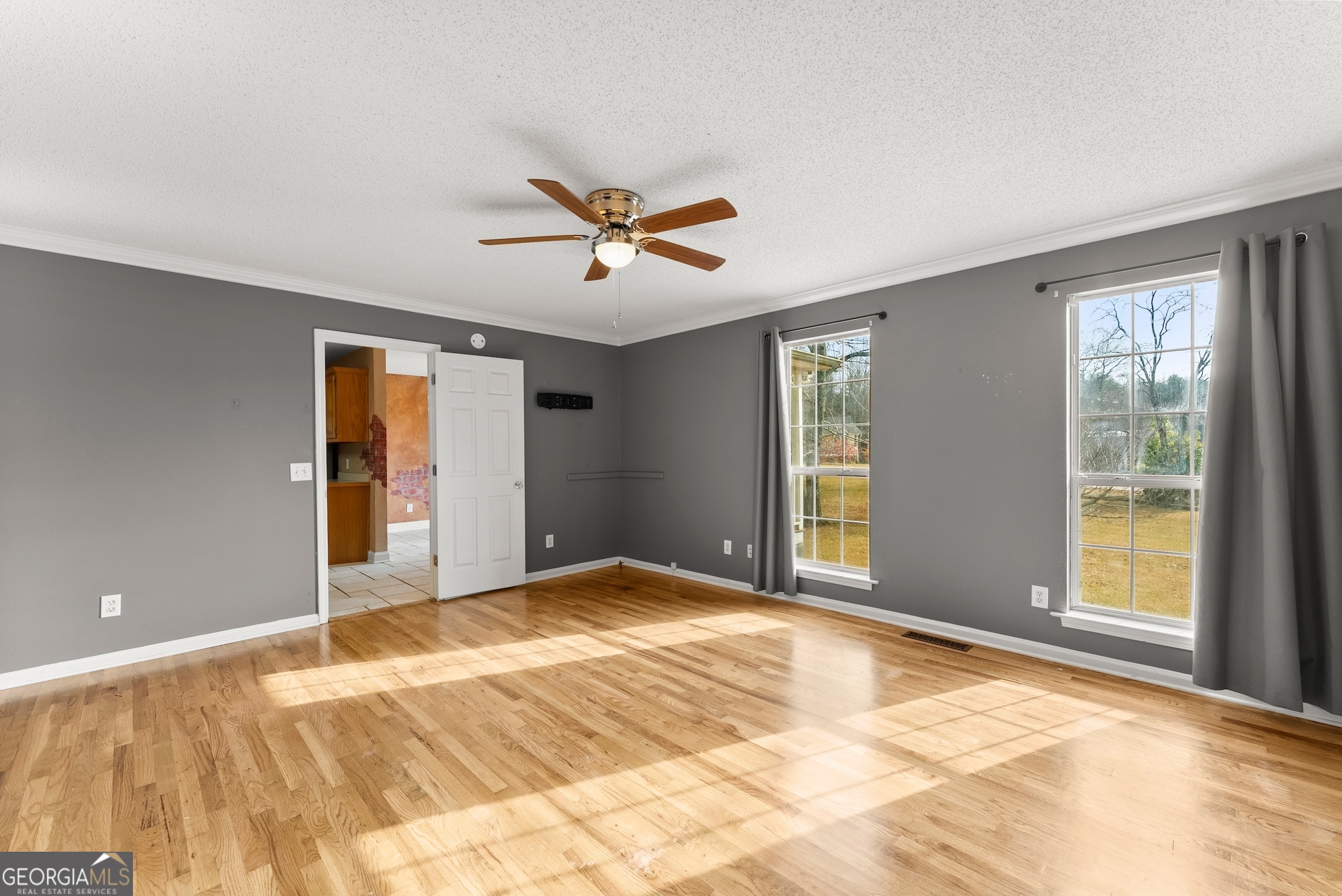 81 Heather Way Cleveland, GA 30528 - Photo 16 of 49 a view of an empty room with a window