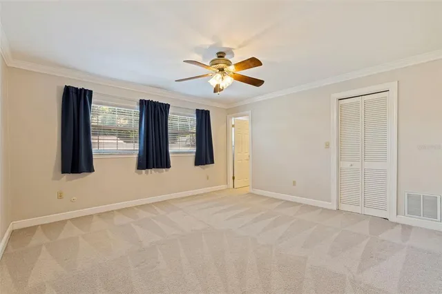 a view of an empty room with window