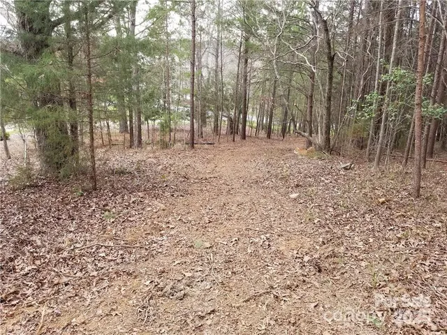 a view of outdoor space with trees