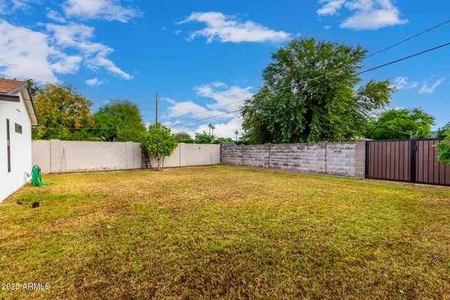 a view of outdoor space and yard