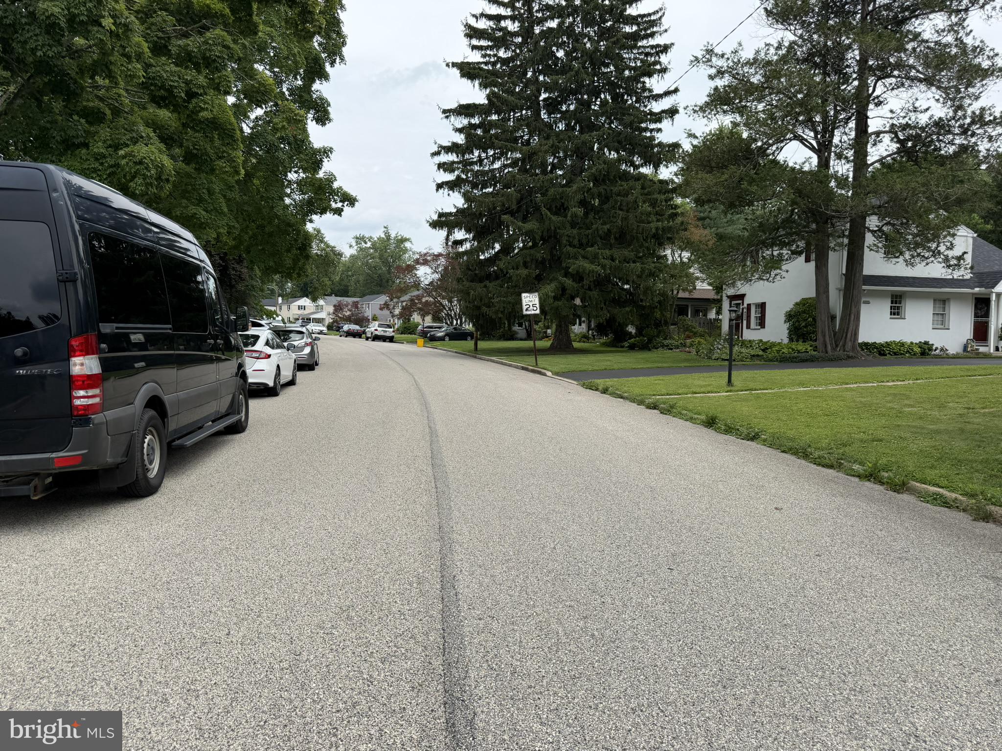217 Lyster Road Oreland, PA 19075 - Photo 11 of 11 Quiet suburban street lined with trees.