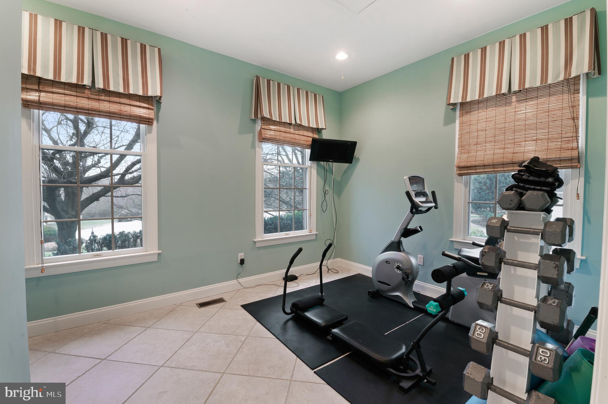 1107 Pebble Spring Drive Berwyn, PA 19312 - Photo 17 of 44 First Floor Bedroom Sitting Room or Exercise Room