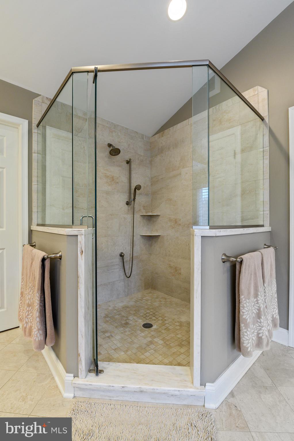 1107 Pebble Spring Drive Berwyn, PA 19312 - Photo 24 of 44 Large Walk-in Master Bath Shower & a Separate WC