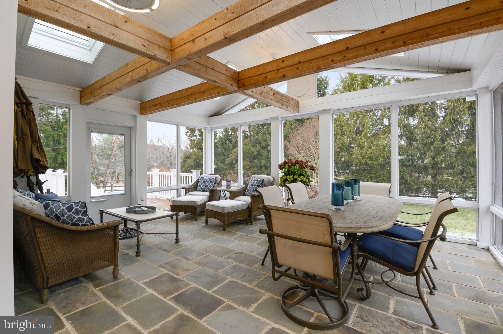 1107 Pebble Spring Drive Berwyn, PA 19312 - Photo 36 of 44 Gorgeous Three Season Screened Porch