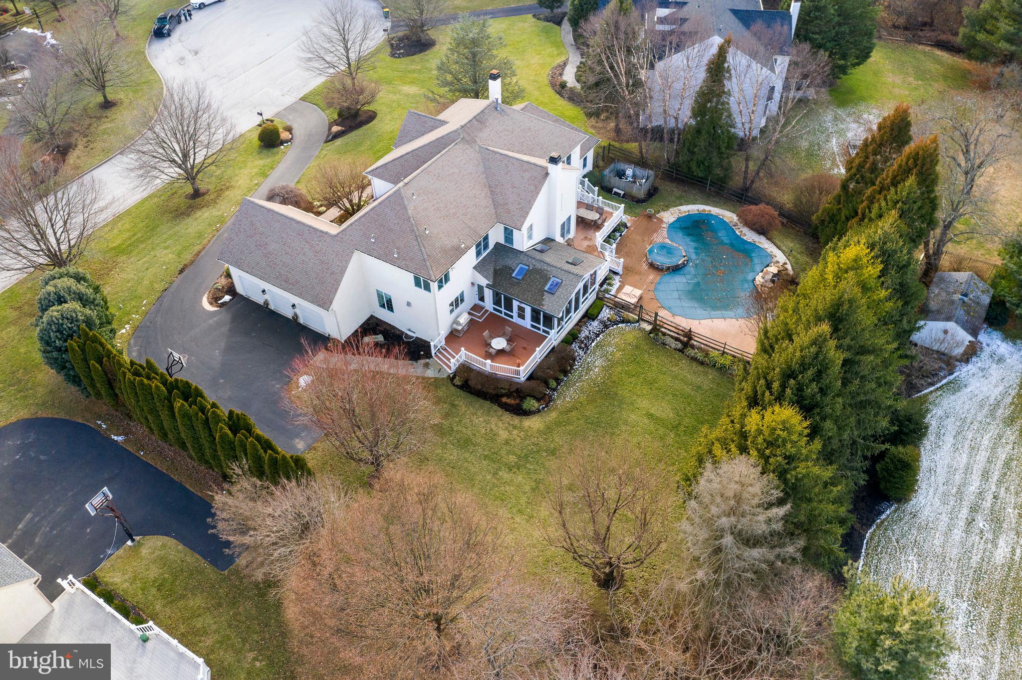 1107 Pebble Spring Drive Berwyn, PA 19312 - Photo 40 of 44 Aerial View