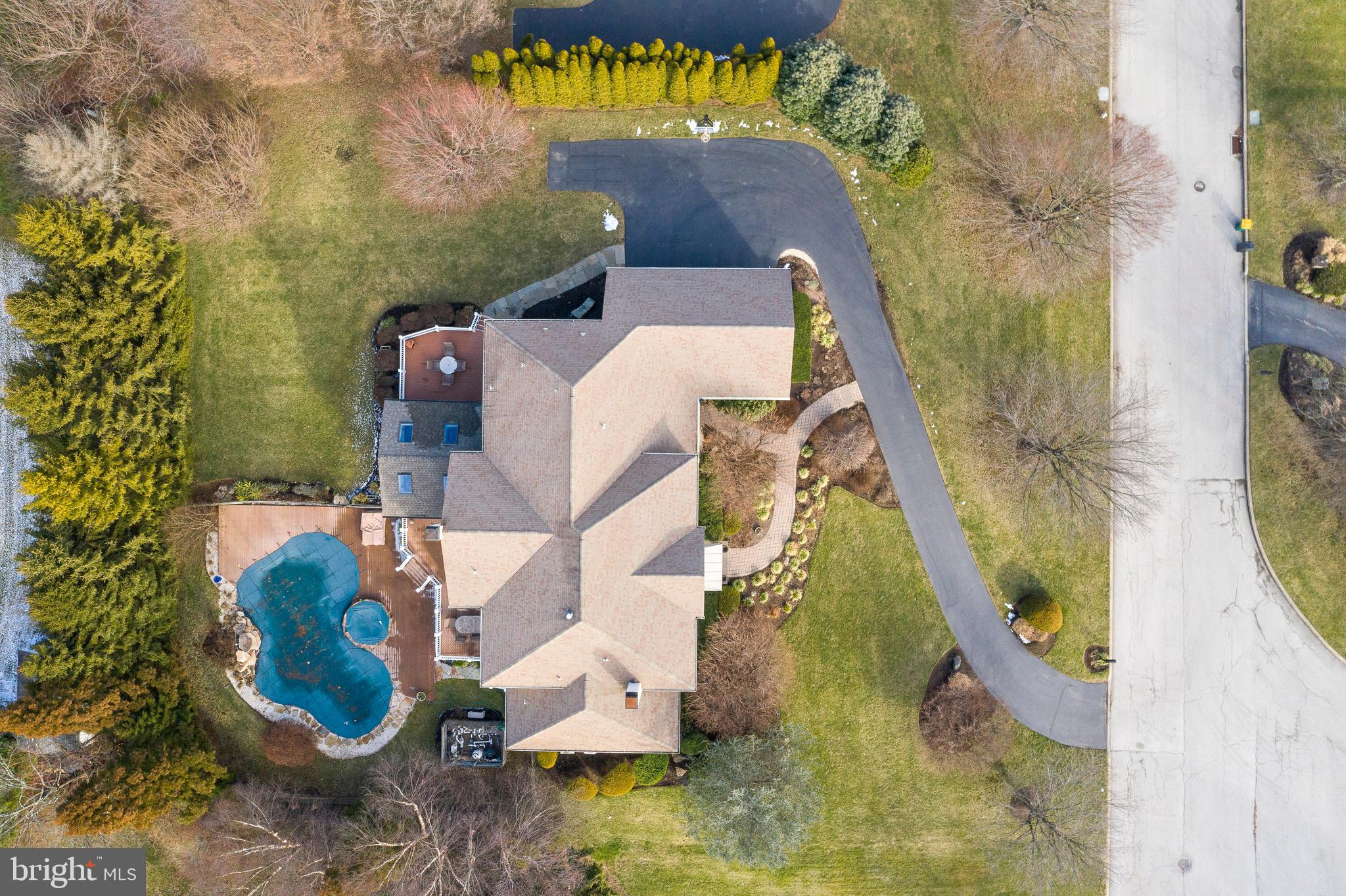 1107 Pebble Spring Drive Berwyn, PA 19312 - Photo 41 of 44 Aerial View