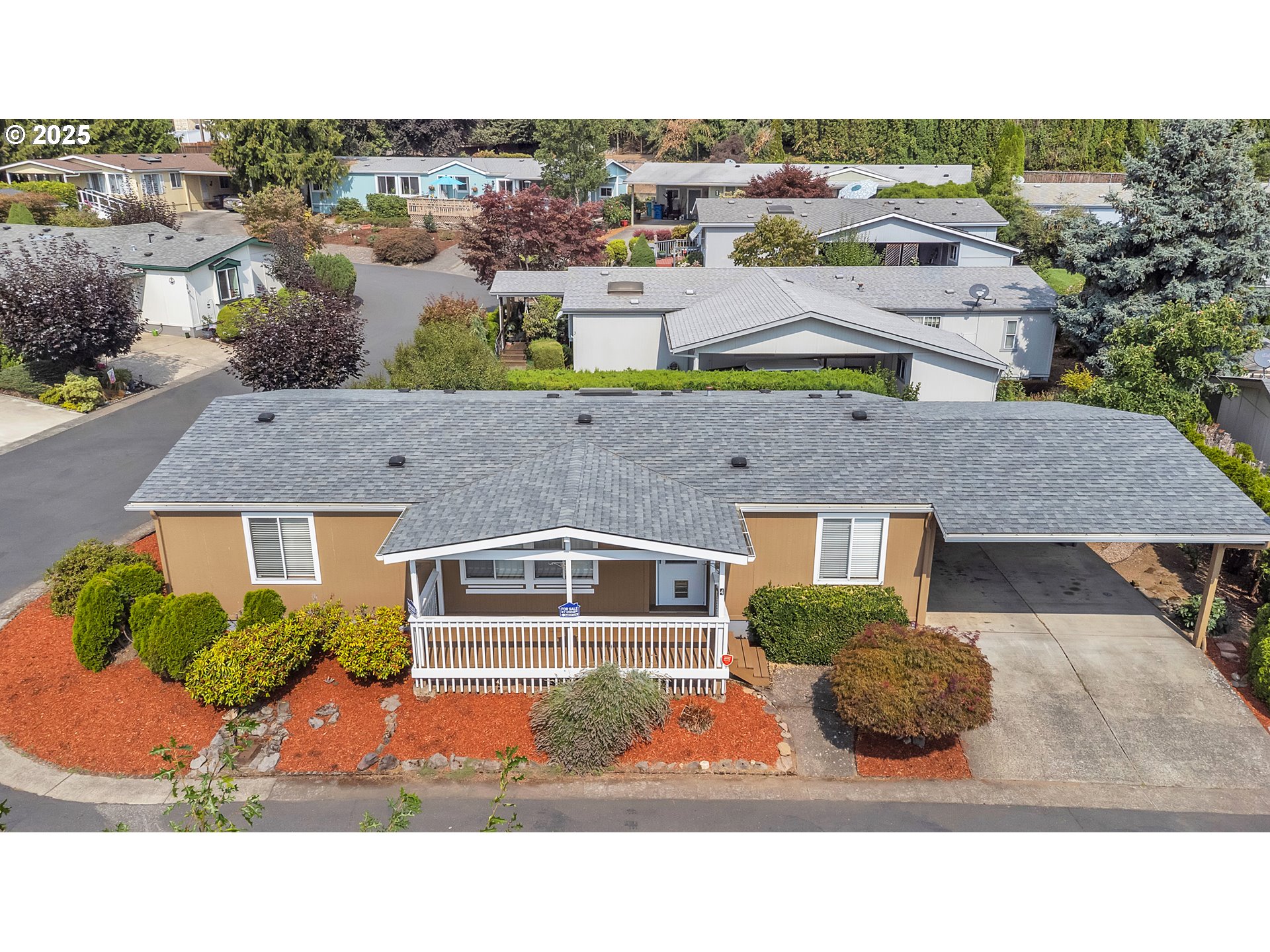5701 Northeast St Johns Road, Unit 4 Vancouver, WA 98661 - Photo 25 of 28 an aerial view of a house