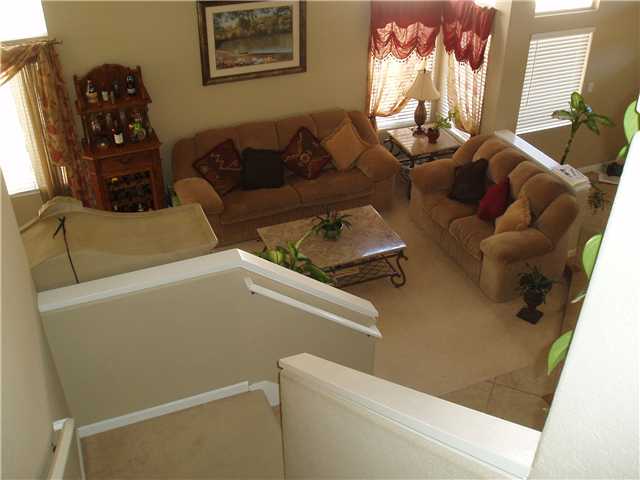 660 Montage Road Oceanside, CA 92057 - Photo 13 of 24 View of the Living Room from Upstairs