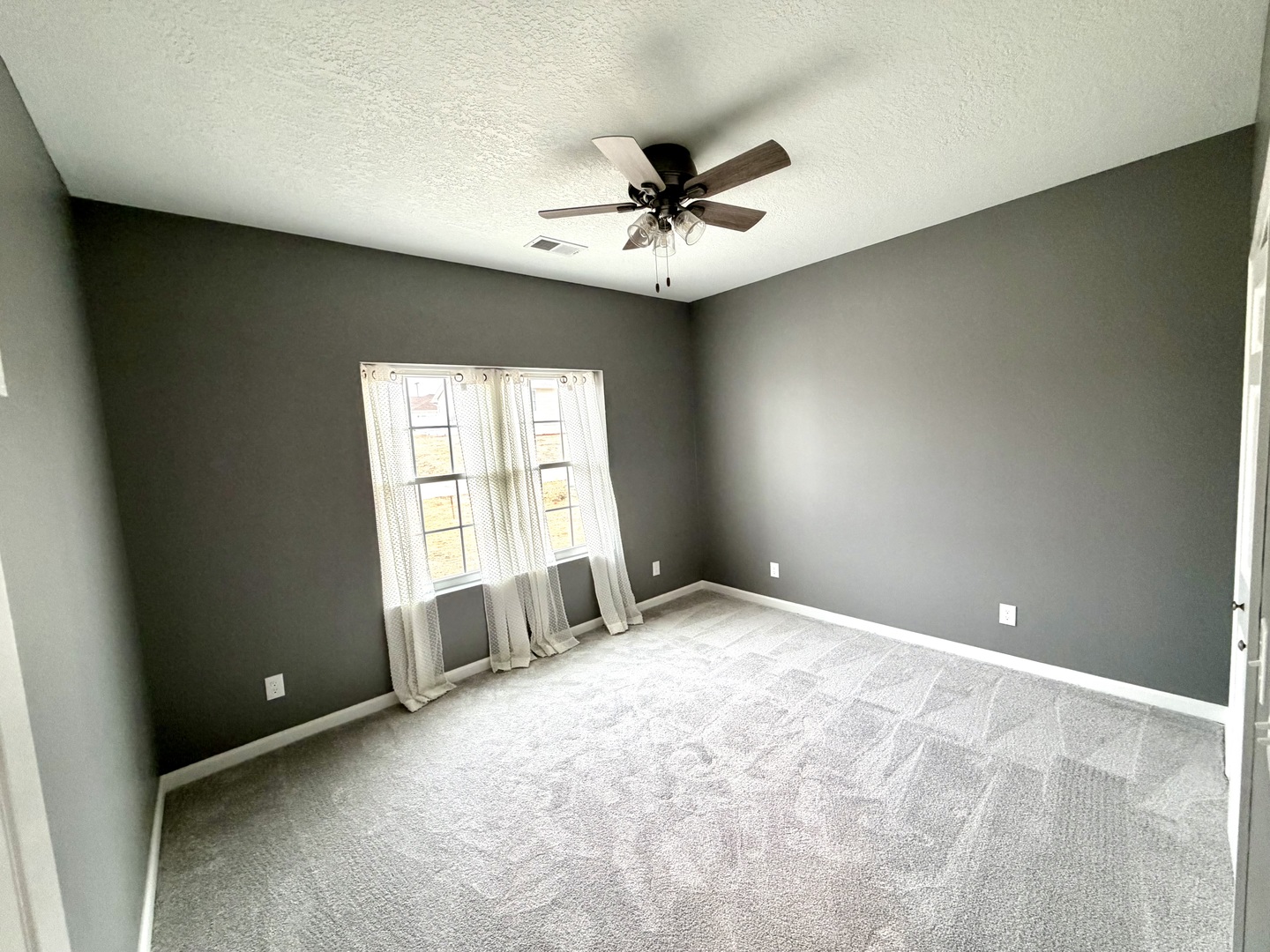 135 Countryview Court Aledo, IL 61231 - Photo 17 of 20 an empty room with windows and fan