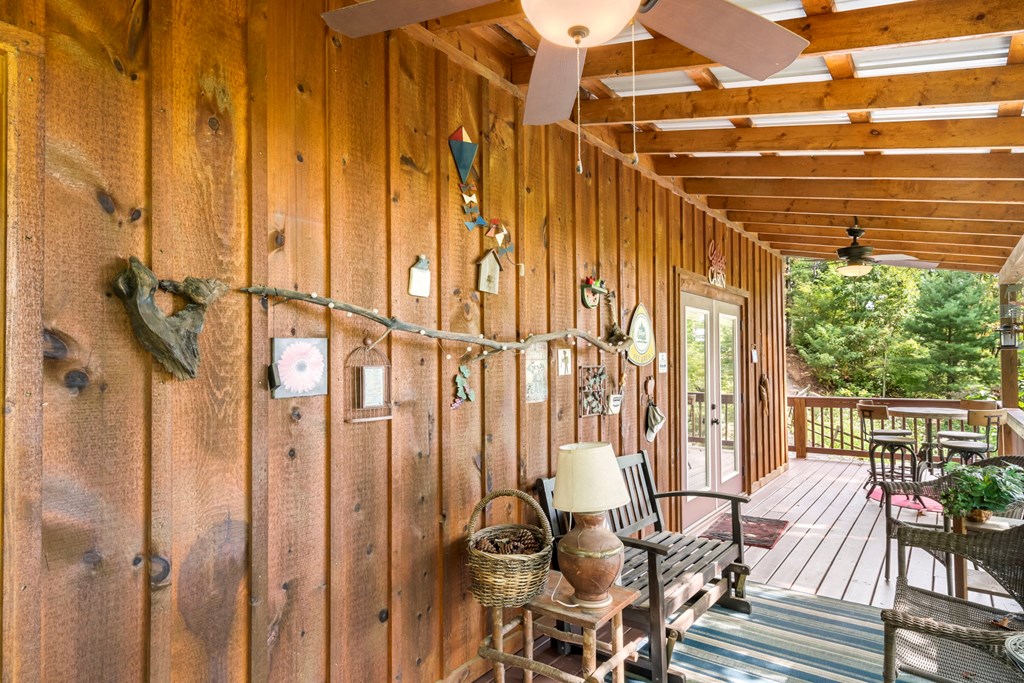 205 Copper Mountain Drive Murphy, NC 28906 - Photo 13 of 29 a view of balcony with furniture