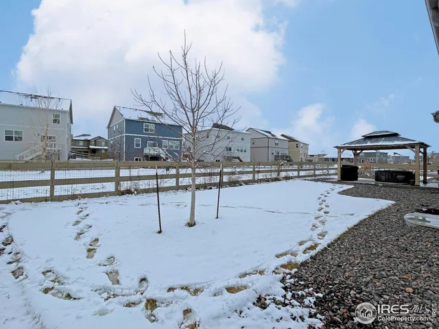 a view of outdoor space with seating