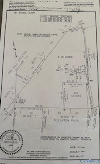 Survey map / technical document