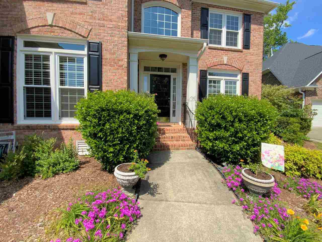 12432 Canolder Street Raleigh, NC 27614 - Photo 2 of 30 Entry walkway landscaping to the front door. Exterior Front
