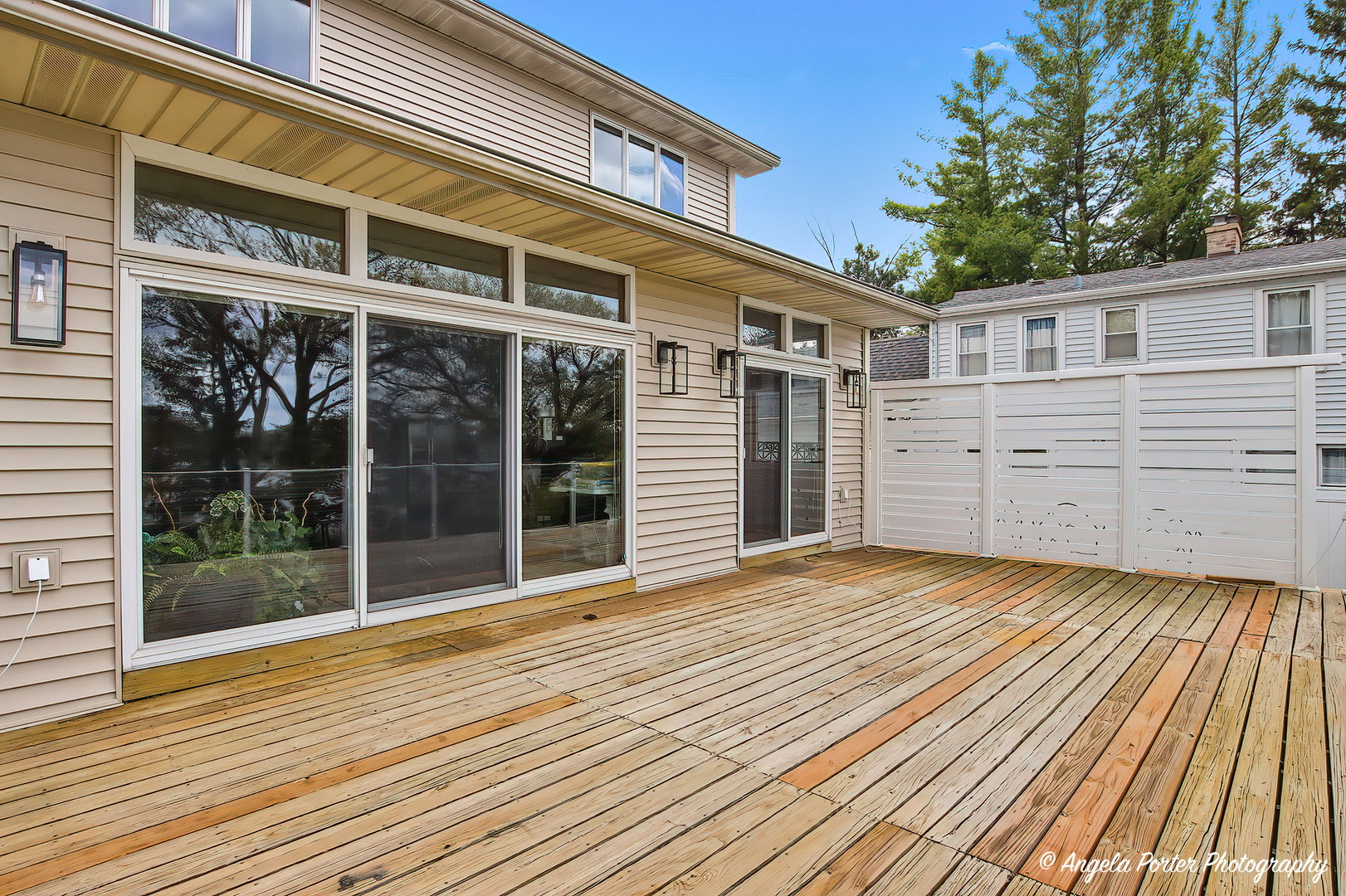 35166 Lake Shore Road Ingleside, IL 60041 - Photo 27 of 39 a view of a house with a wooden deck