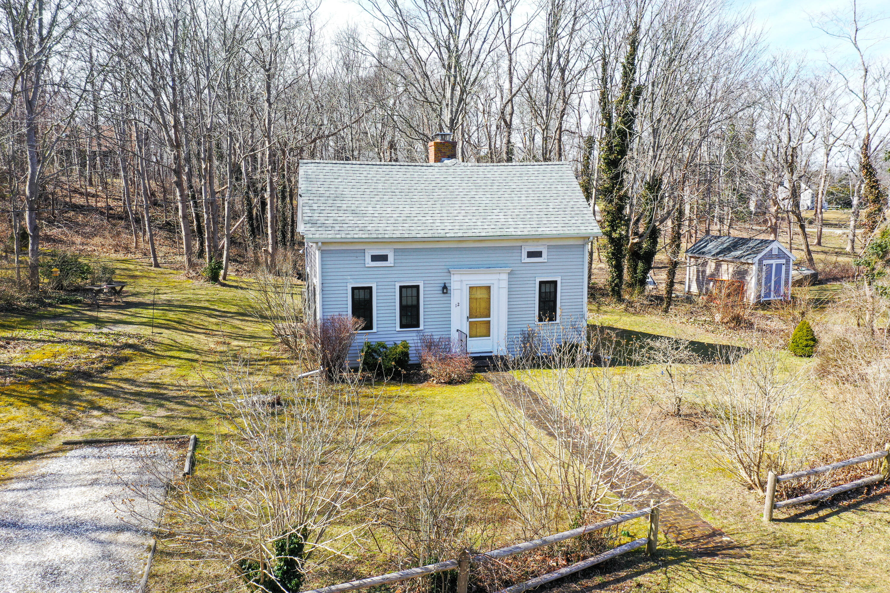 12 Childs Homestead Road Orleans, MA 02653 - Photo 29 of 39 a view of a house with snow on the wall