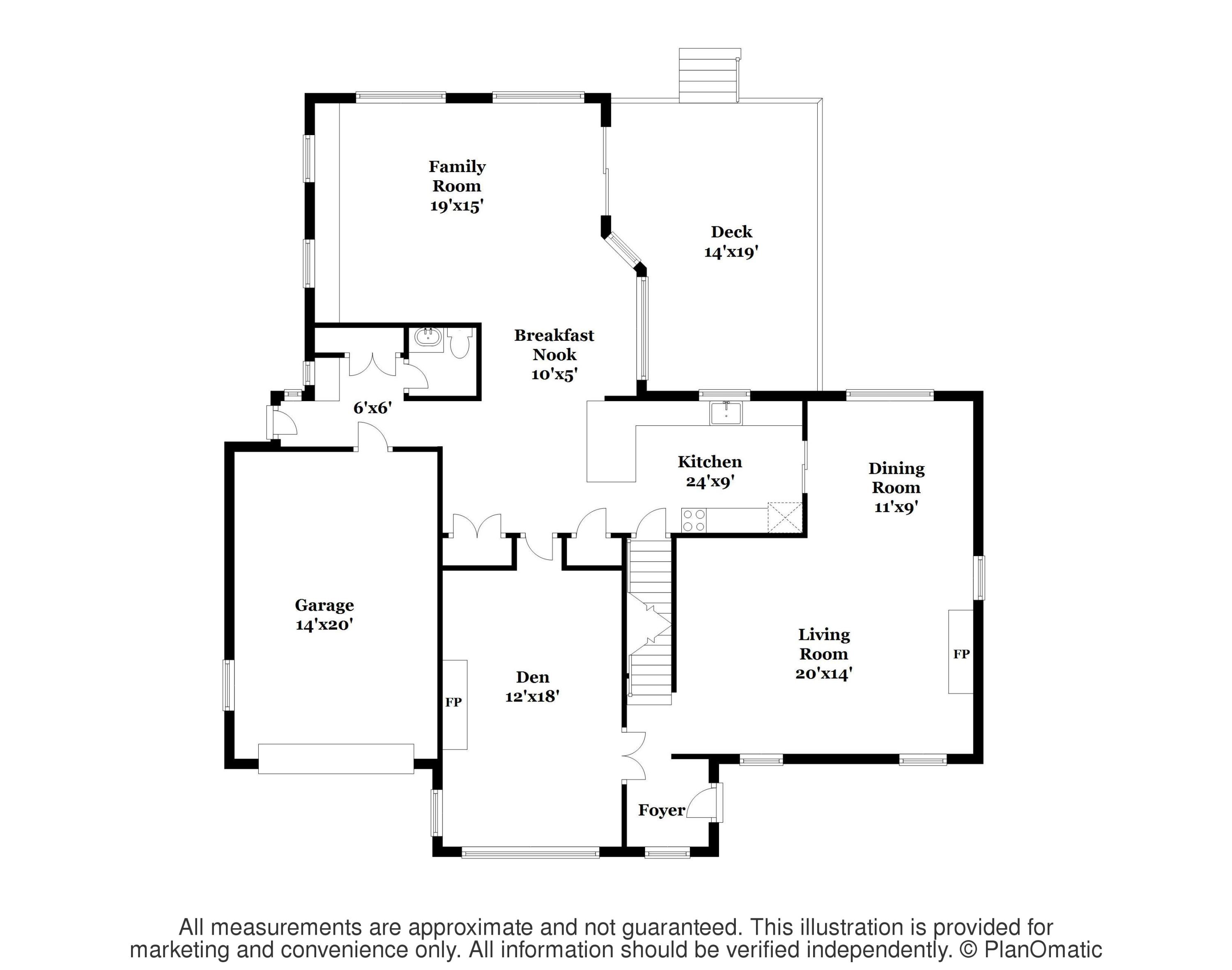7 Briar Brae Road Darien, CT 06820 - Photo 33 of 35 a picture of a floor plan