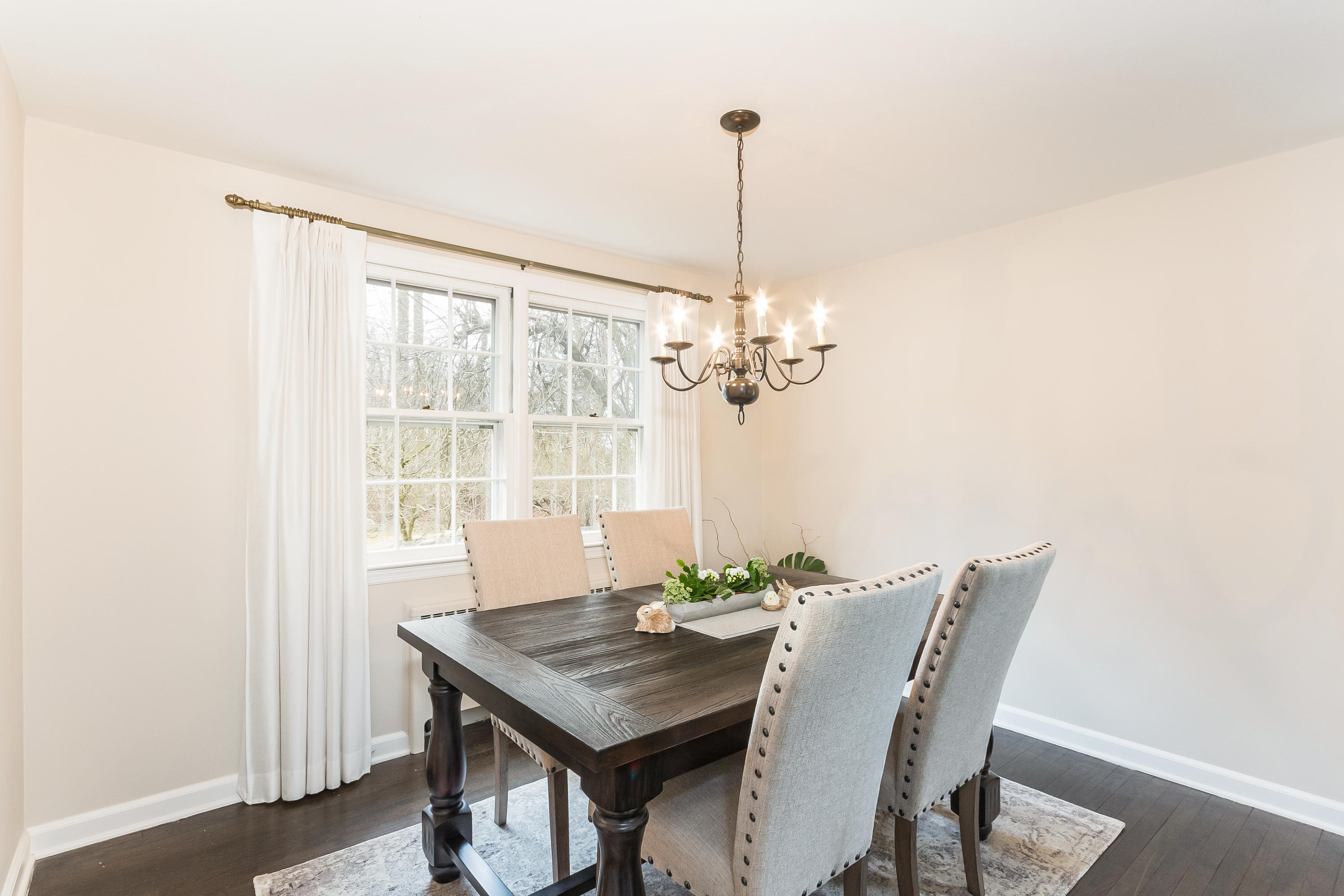 7 Briar Brae Road Darien, CT 06820 - Photo 9 of 35 a view of a dining room with furniture window and wooden floor
