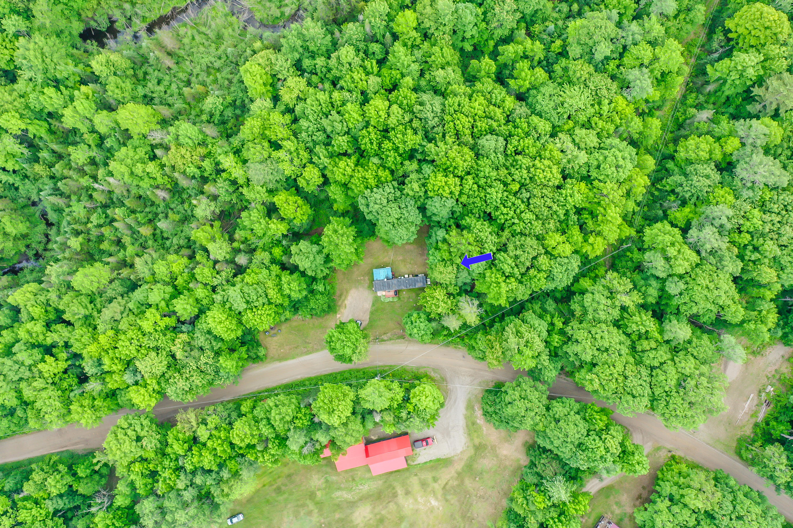 188 Page Road Jackson, ME 04921 - Photo 20 of 26 Aerial View