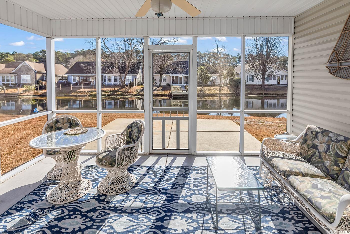 653 Pamlico Court Myrtle Beach, SC 29588 - Photo 32 of 39 water view, and healthy amount of natural light