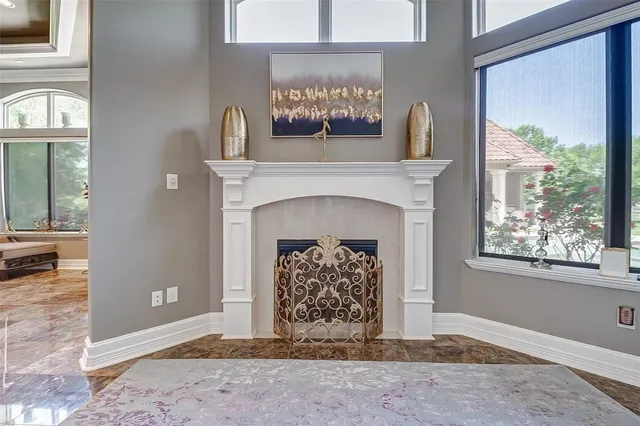 a bathroom with a sink a vanity and mirror