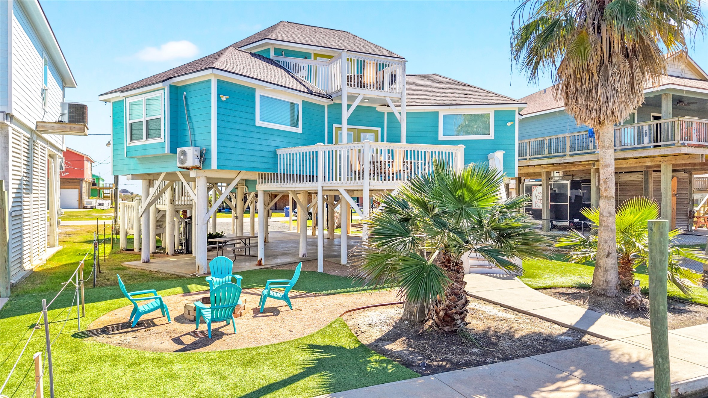 319 Pompano Lane Surfside Beach, TX 77541 - Photo 1 of 48 a view of a house with swimming pool
