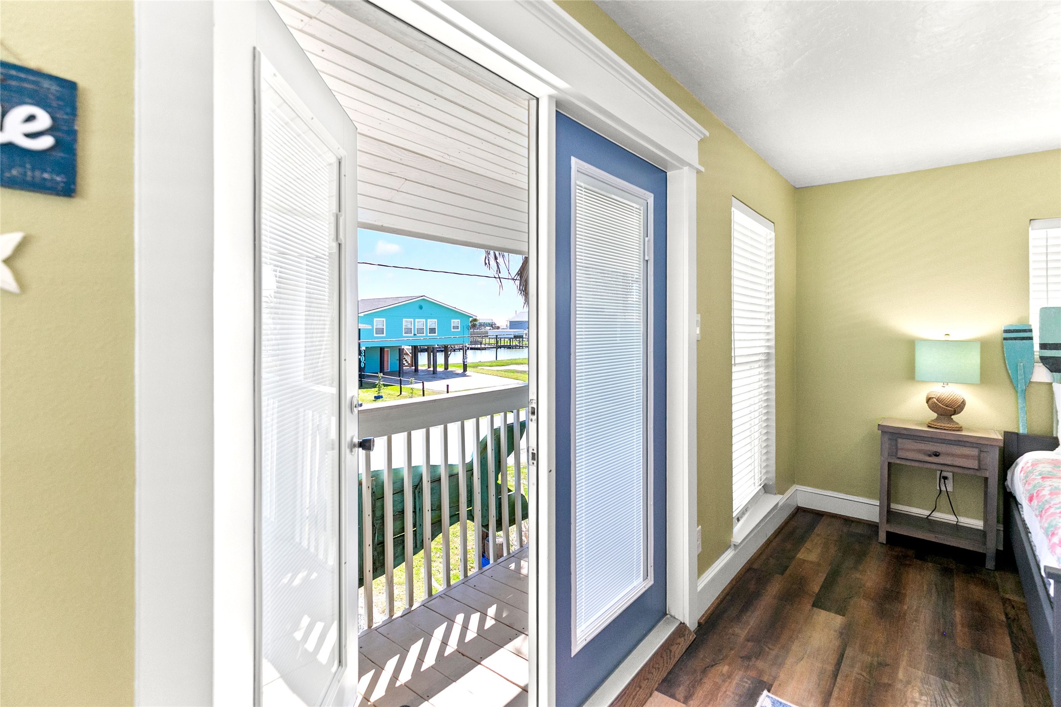 319 Pompano Lane Surfside Beach, TX 77541 - Photo 25 of 48 a view of a bedroom from a hallway