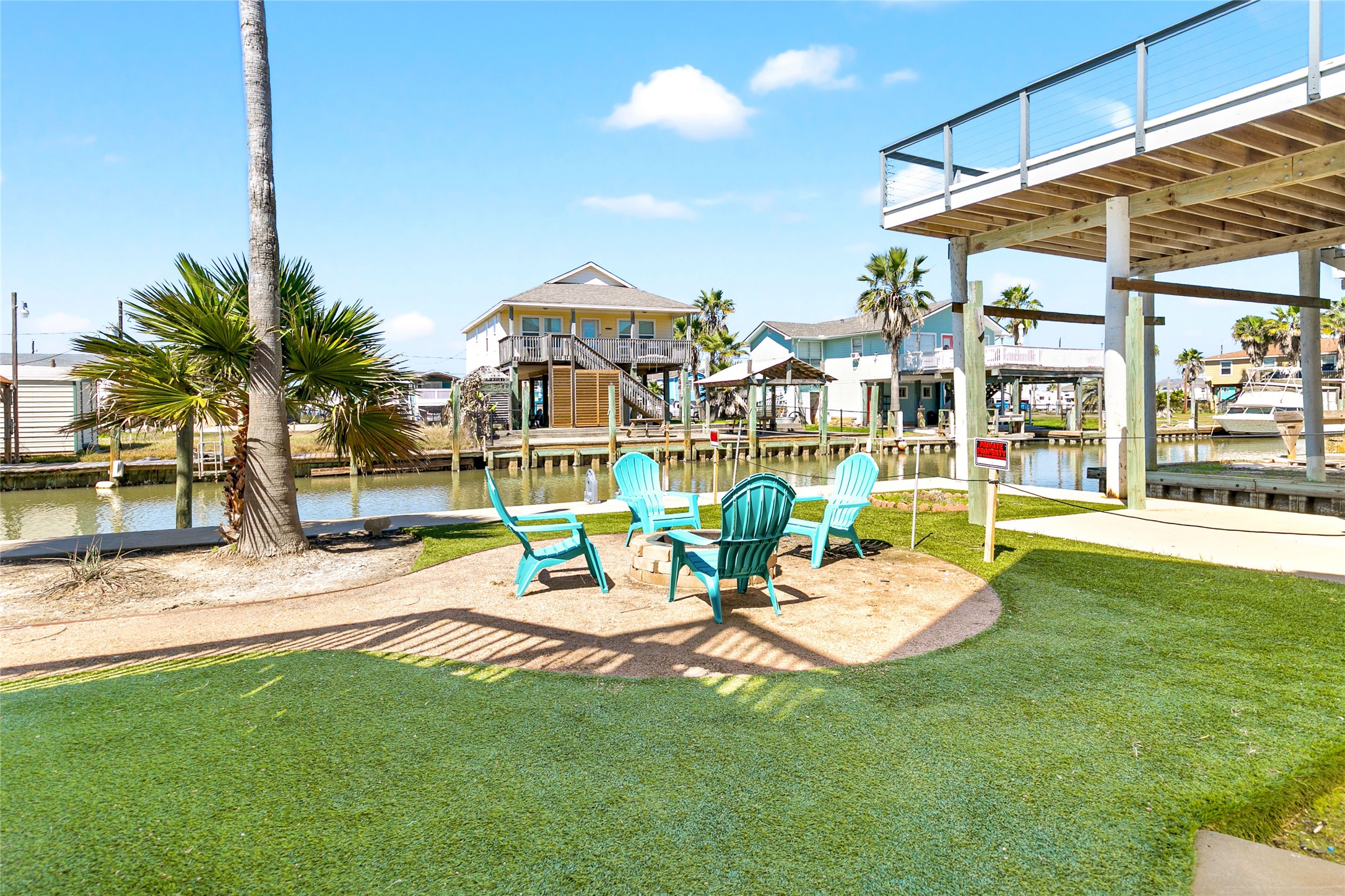 319 Pompano Lane Surfside Beach, TX 77541 - Photo 35 of 48 a view of a house with swimming pool
