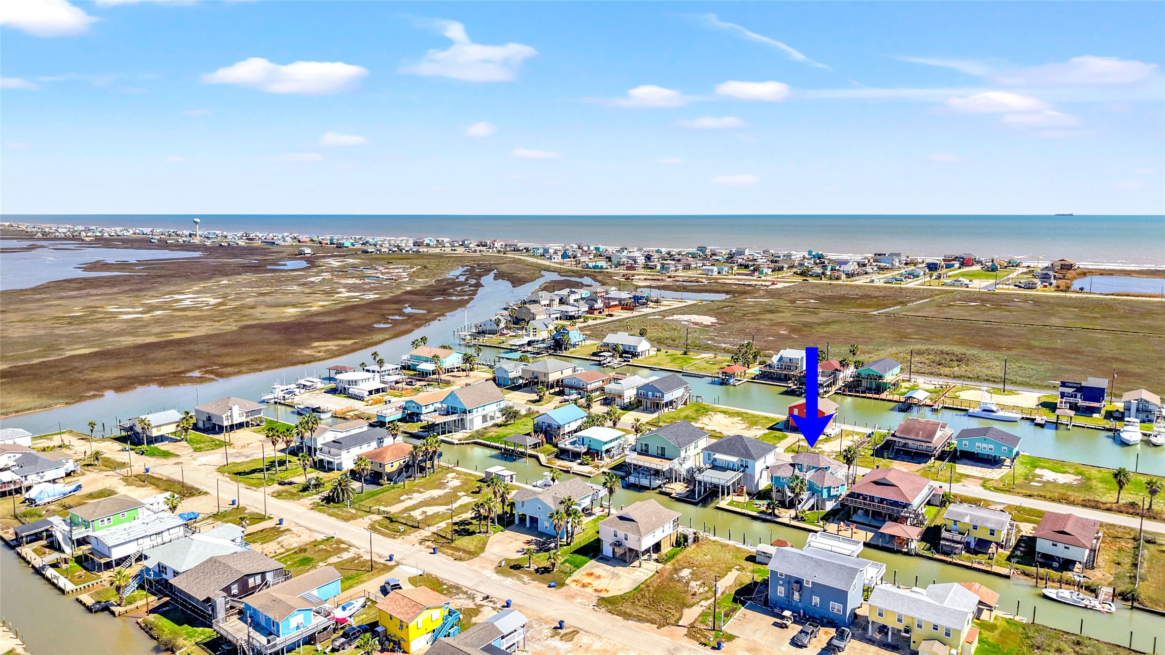 319 Pompano Lane Surfside Beach, TX 77541 - Photo 46 of 48 a view of an ocean
