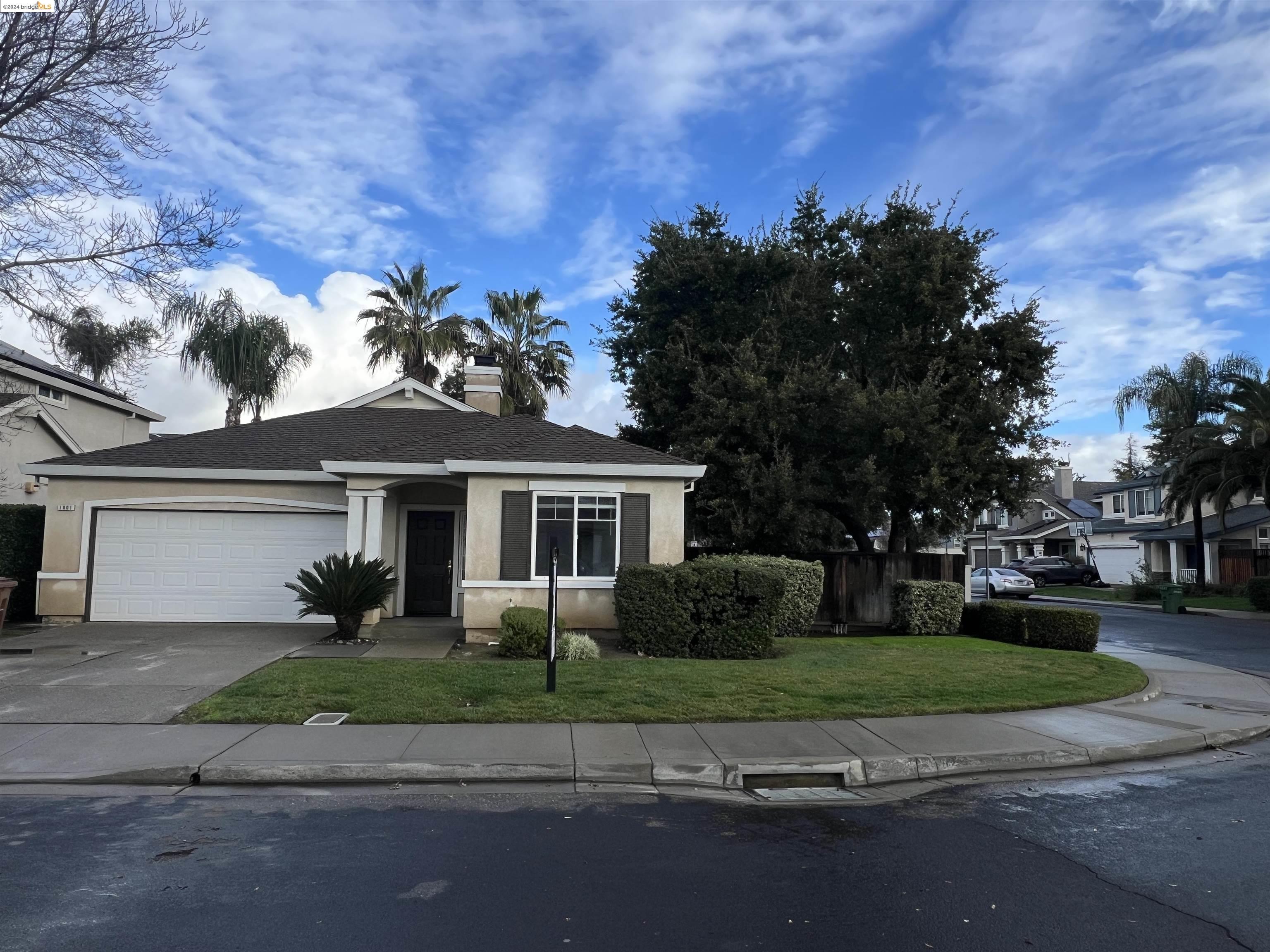 1801 Shadowcliff Way Brentwood, CA 94513 - Photo 1 of 1 front view of house with a yard