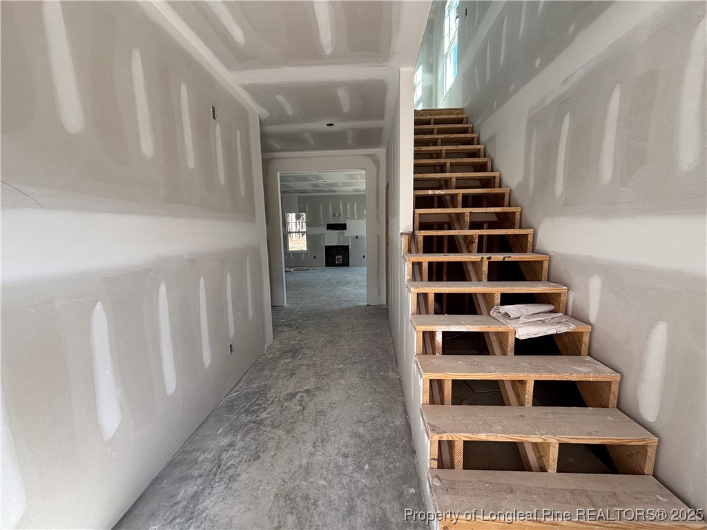 2918 Calloway Road Raeford, NC 28376 - Photo 3 of 13 a view of an entryway with stairs