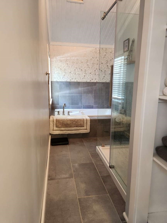 153 Off Pond Street Dunstable, MA 01827 - Photo 12 of 19 a bathroom with a sink and a mirror