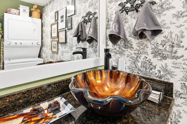 view of pool with seating area