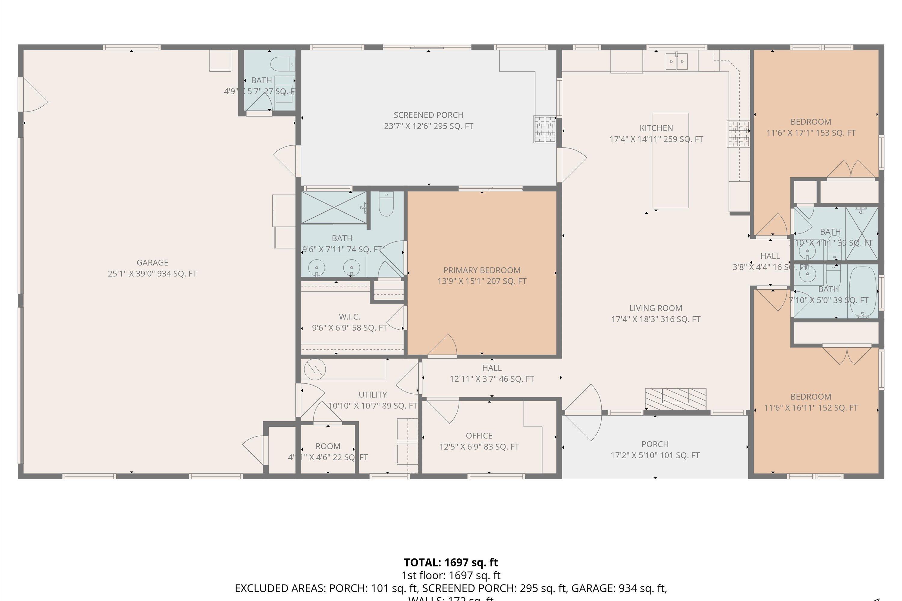 1169 Antioch Road Boones Mill, VA 24065 - Photo 41 of 41 Floor Plan