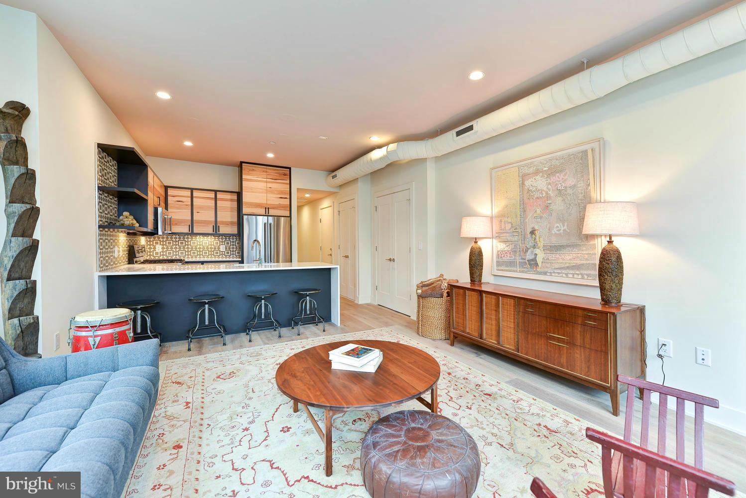1012 Harvard Street Northwest, Unit 8 Washington, DC 20001 - Photo 2 of 24 Living Room