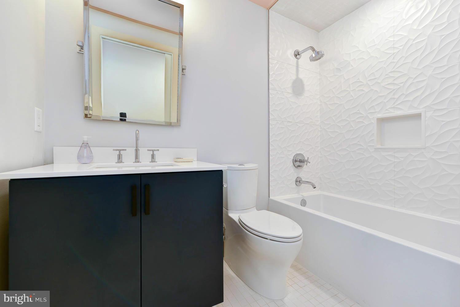 1012 Harvard Street Northwest, Unit 8 Washington, DC 20001 - Photo 14 of 24 Bath (Master)
