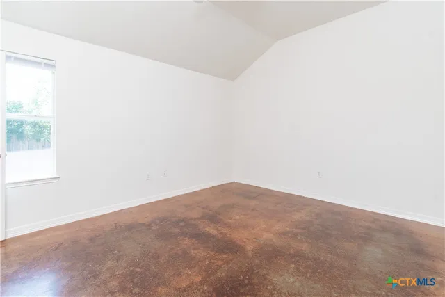 a view of empty room