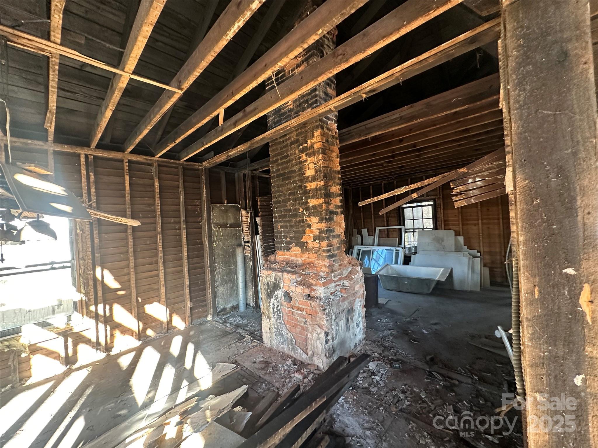 58 Oak Street Great Falls, SC 29055 - Photo 7 of 16 a view of a porch with a wooden door