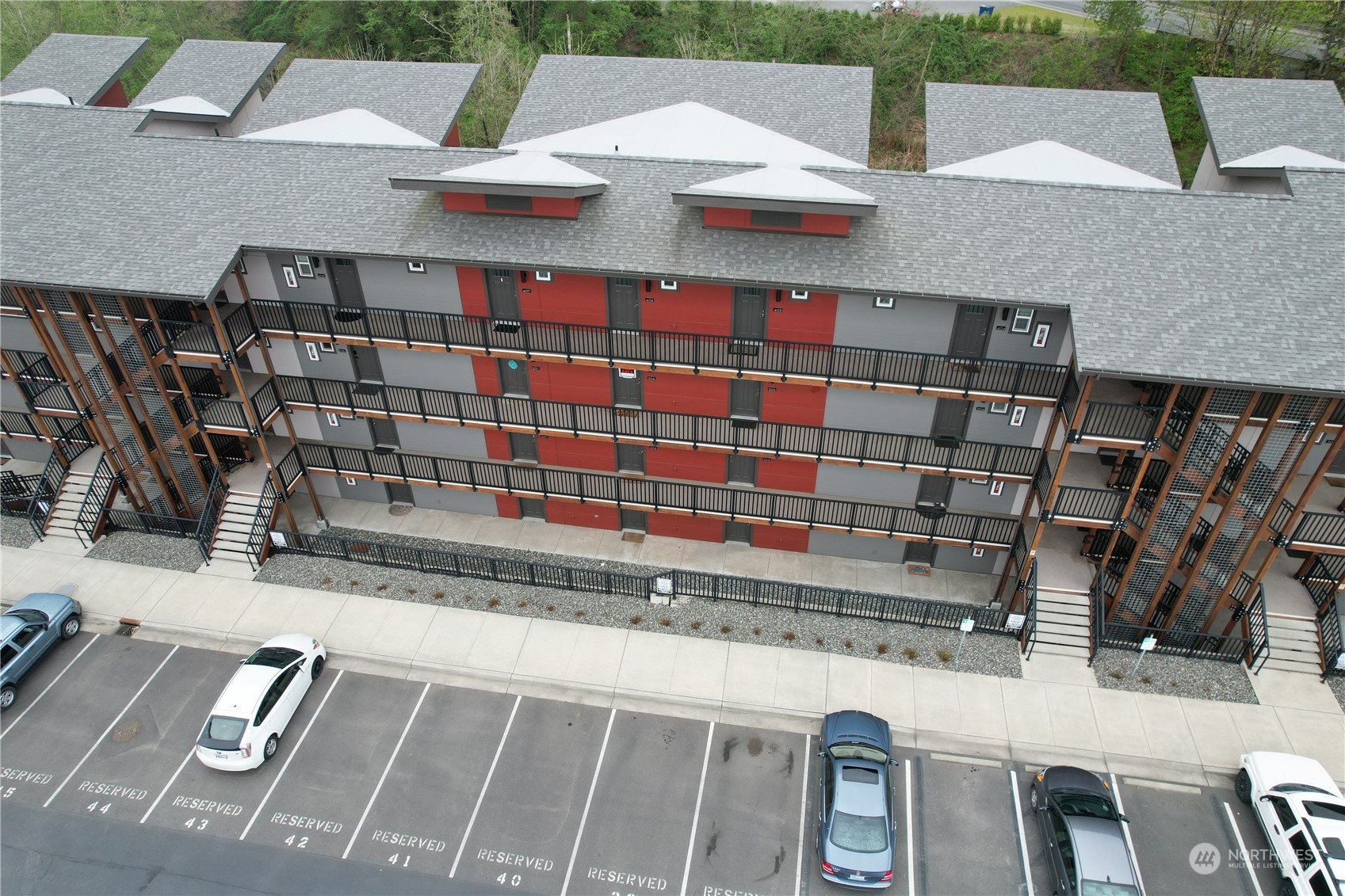 1882 Front Street, Unit 208 Lynden, WA 98264 - Photo 29 of 30 a view of multiple houses with a street