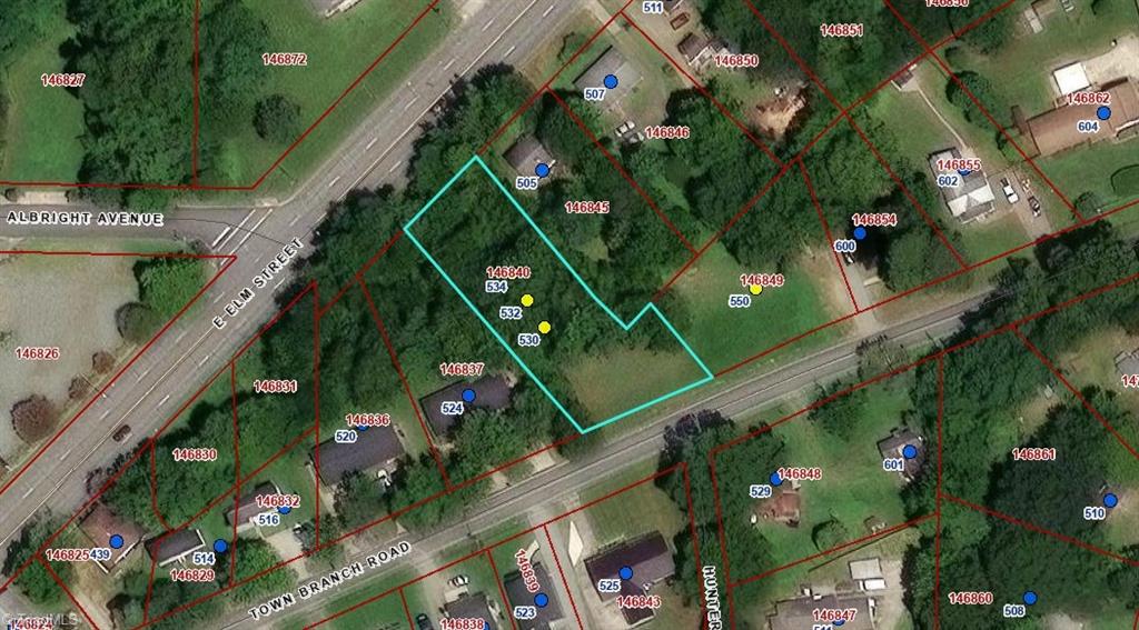 530 Townbranch Road Graham, NC 27253 - Photo 2 of 5 Parcel Outline