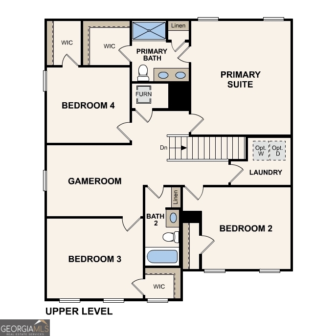 4421 Sunrise Ridge Covington, GA 30016 - Photo 3 of 3 a picture of a floor plan