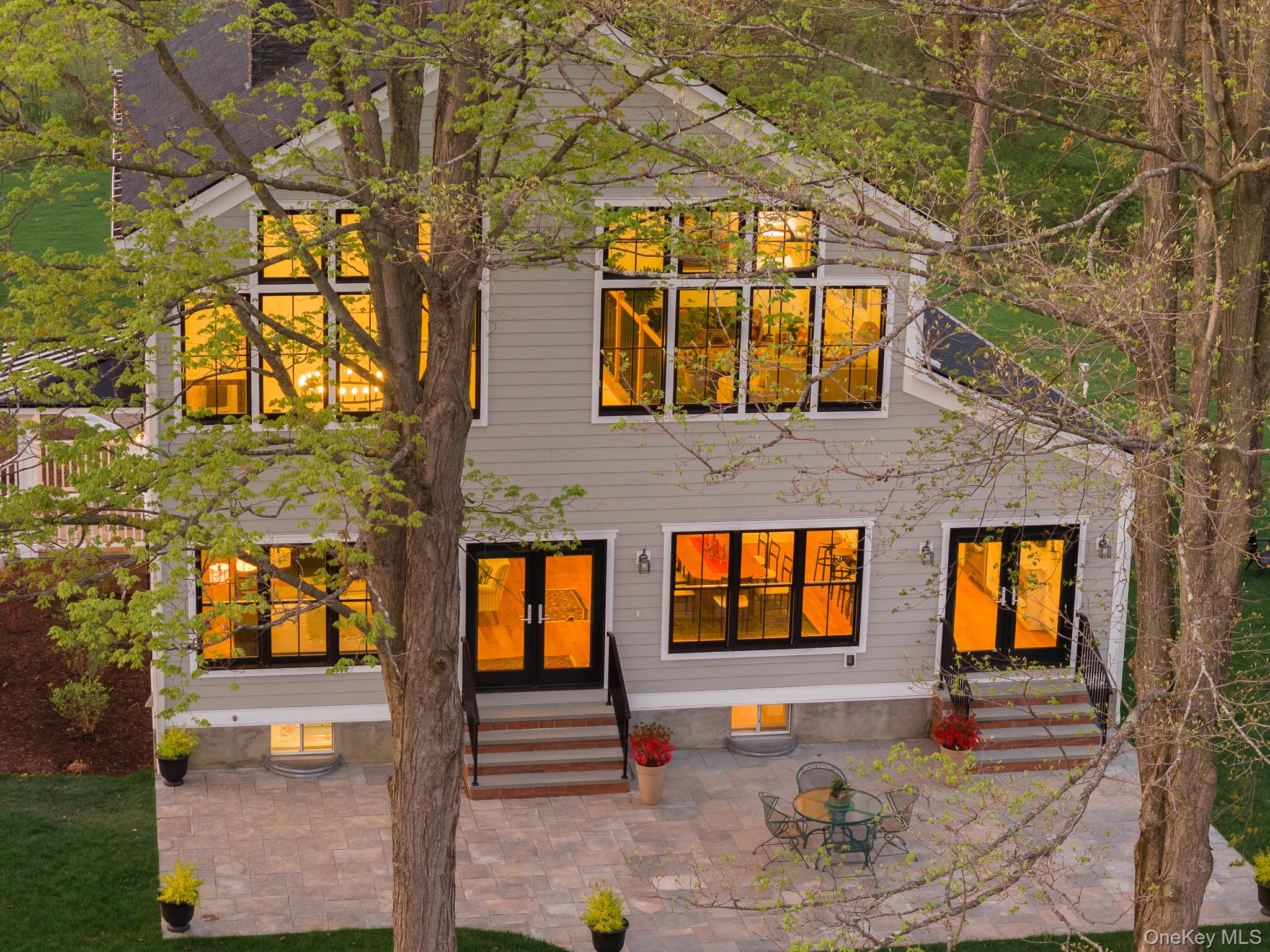 397 Viewmont Road Germantown, NY 12526 - Photo 45 of 47 Aerial view of the southern side of the house and patio