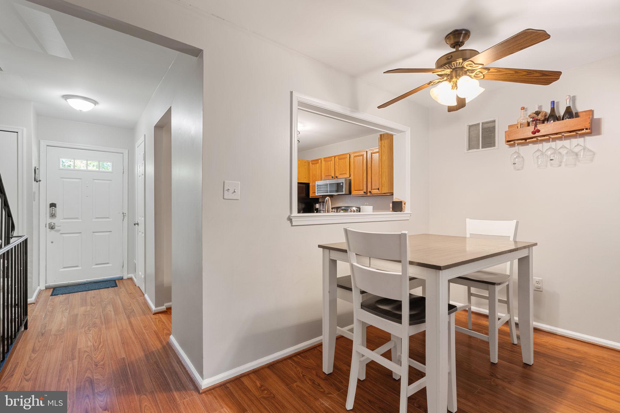 7932 Pebble Brook Court Springfield, VA 22153 - Photo 10 of 33 Dining area with passthrough to kitchen