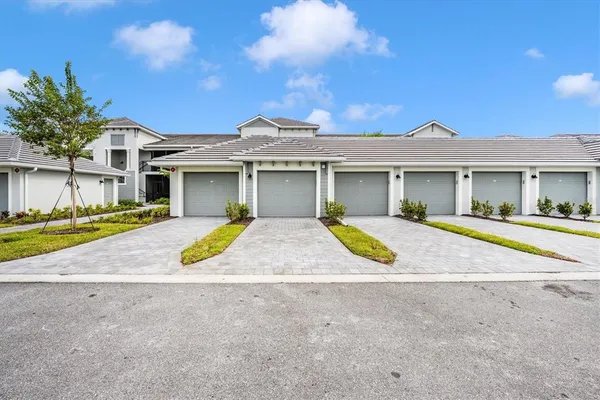 a view of a lake with a outdoor space