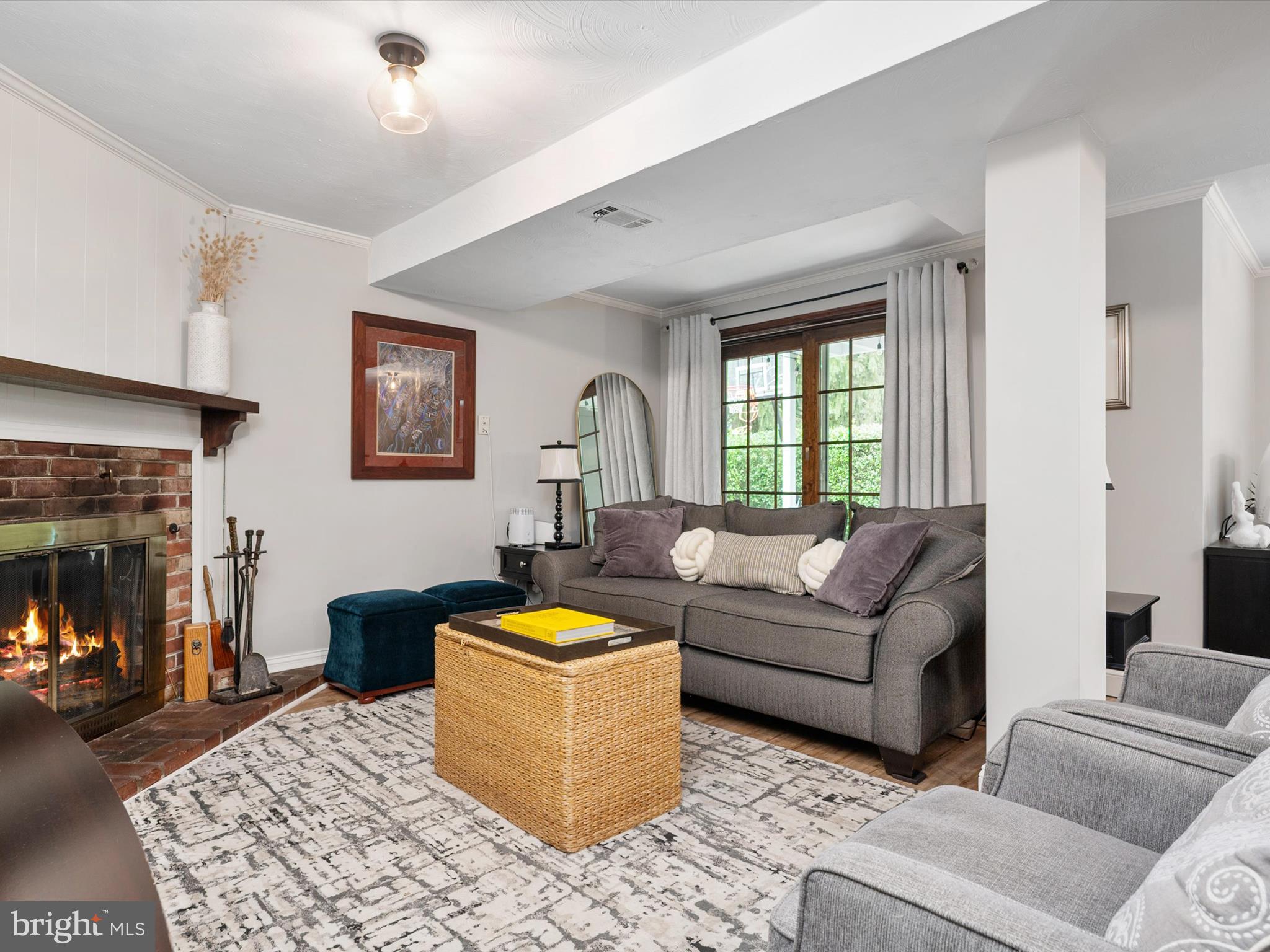 516 Gladhill Road Odenton, MD 21113 - Photo 27 of 55 2nd Entertaining Space w/ Gas Fireplace