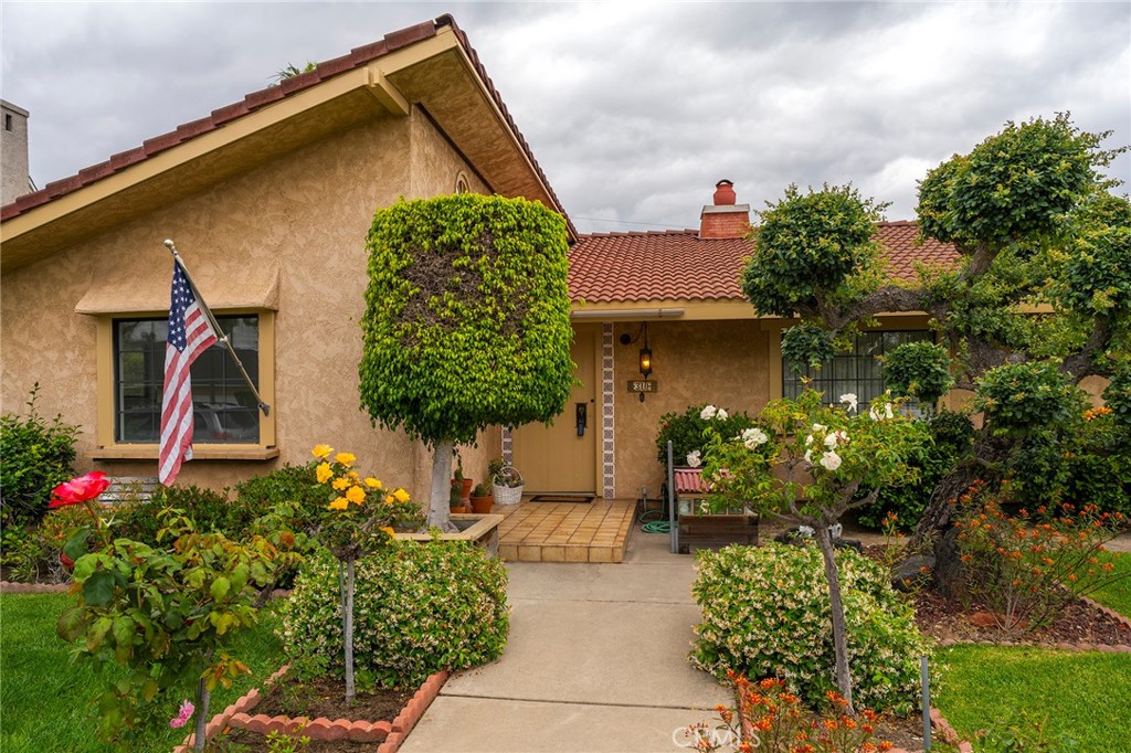 front view of a house