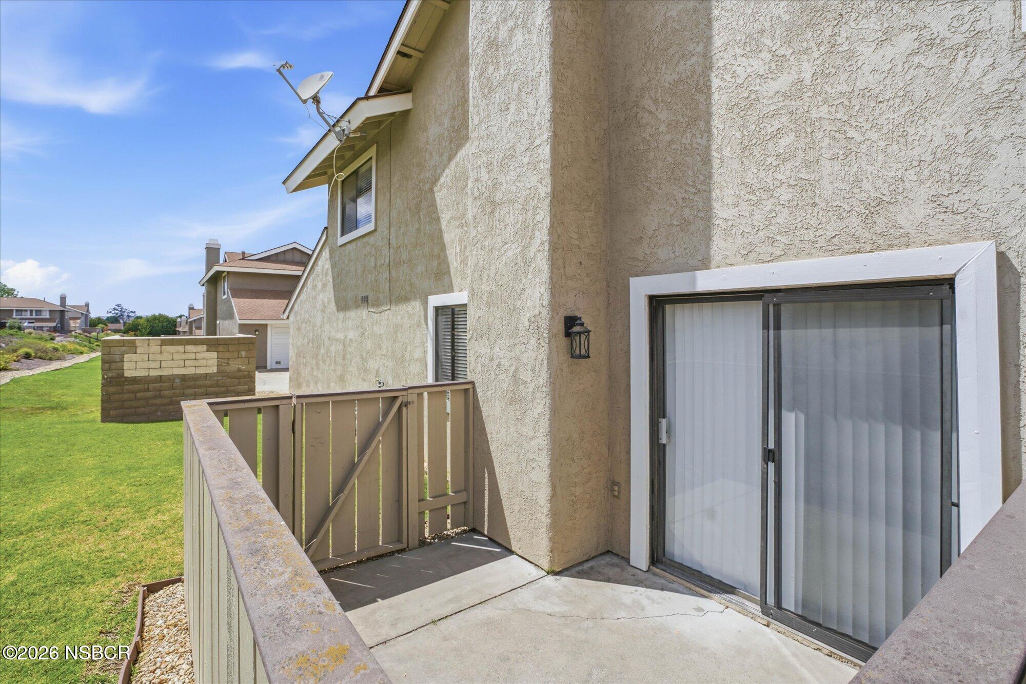 1192 Sumner Place, Unit D Santa Maria, CA 93455 - Photo 15 of 18 a view of balcony with furniture