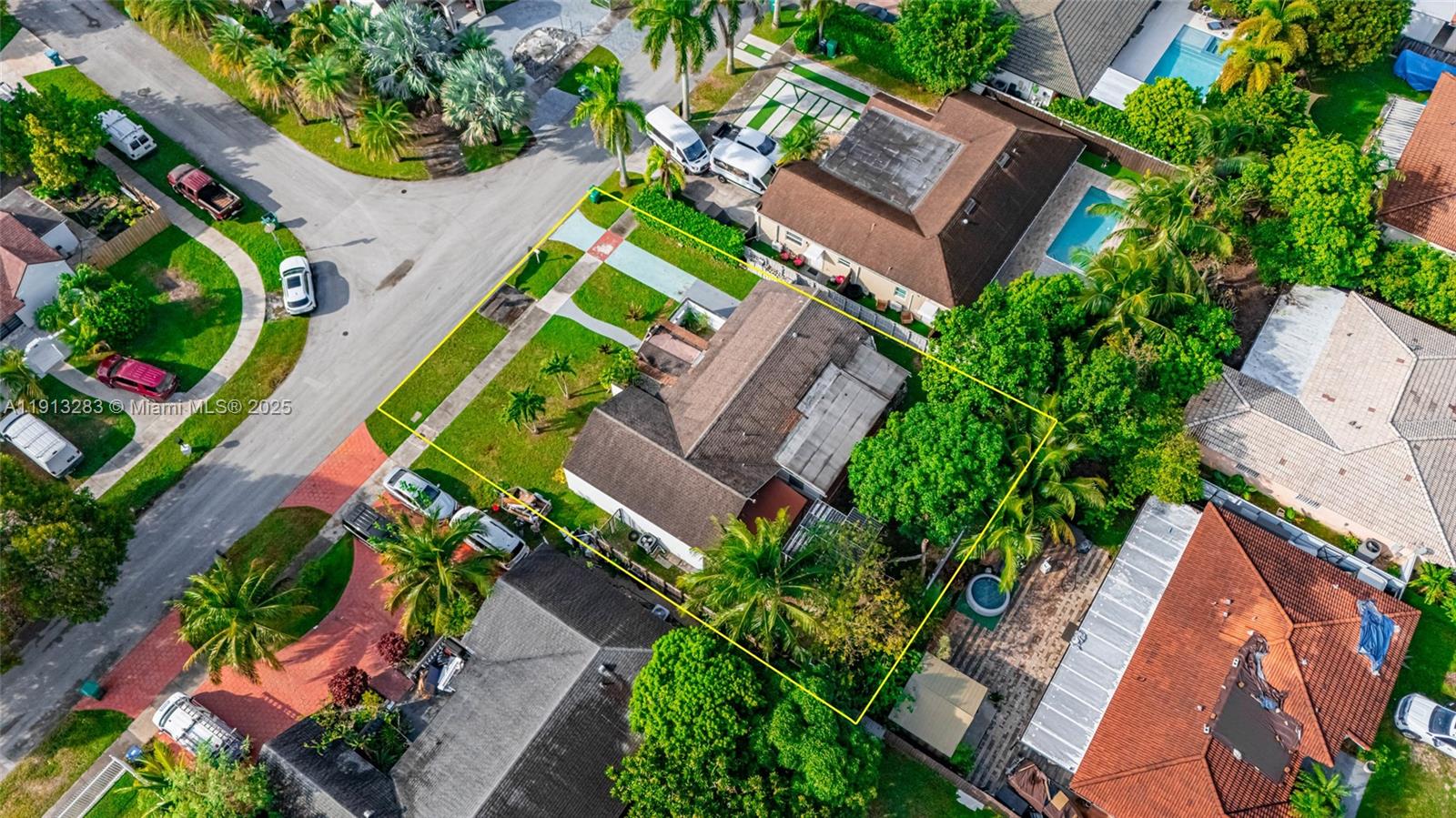 12535 Southwest 219th Street Miami, FL 33170 - Photo 29 of 31 an aerial view of a house