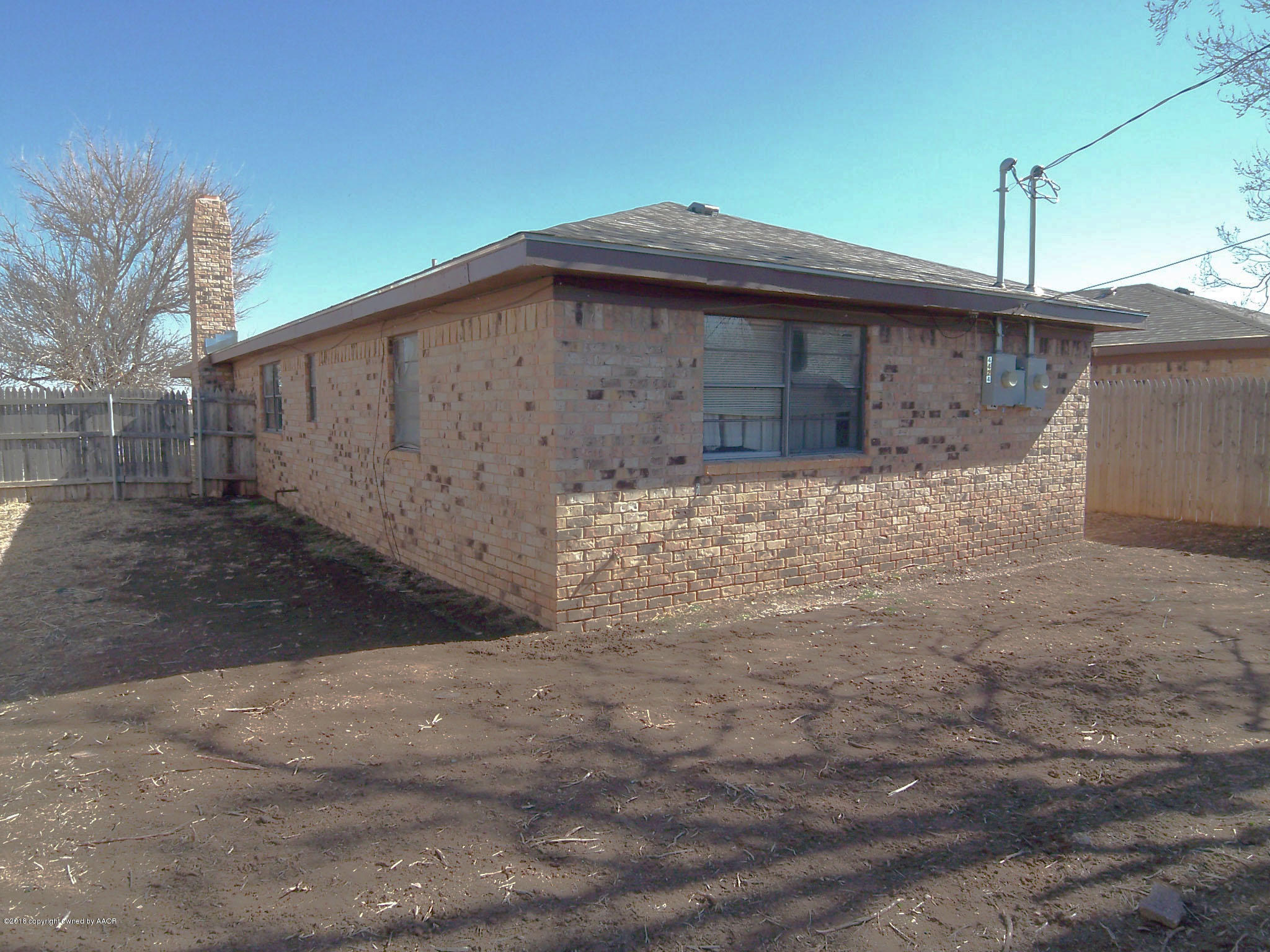 4424 Ridgecrest Circle Amarillo, TX 79109 - Photo 7 of 8 Rear View (2)